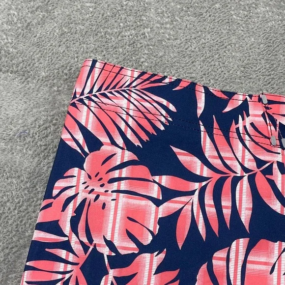 Tommy Bahama Baja Palms Plaid 40 Swim Trunks Board Shorts Beach Summer Stretch - Picture 3 of 16